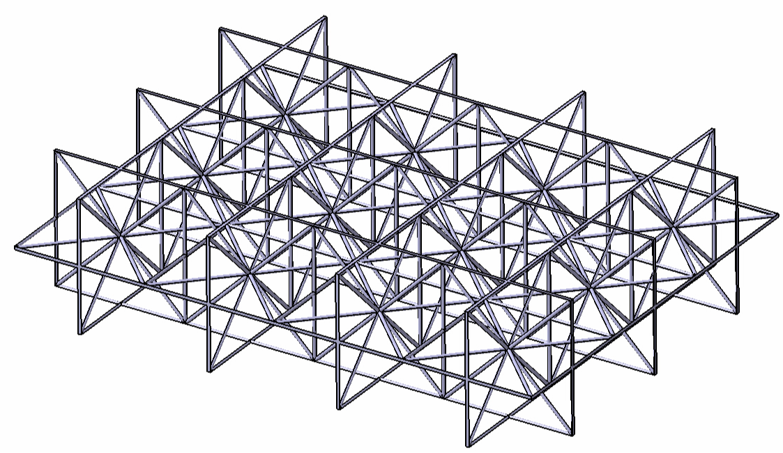Cubic Truss truss lattice 来自 user_3308964303 MakerWorld:免费下载 3D 模型