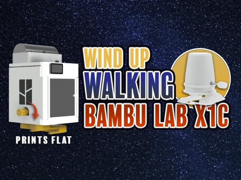 发条自走 Bambu Lab X1C