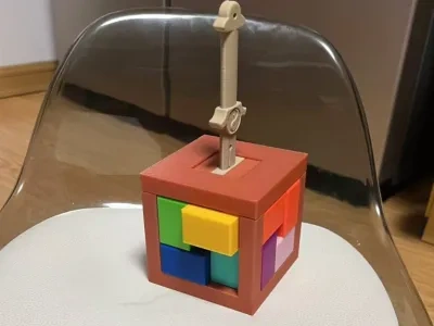 圣剑PUZZLE  零件分色打印，对照教程视频更加直观