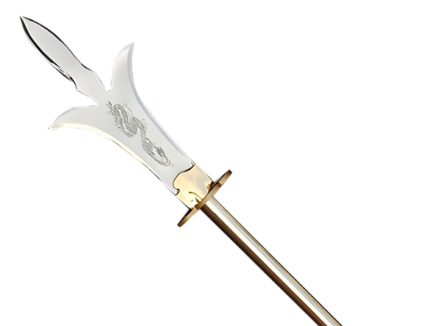 杨戬三尖两刃刀- 免费3D 打印模型- MakerWorld