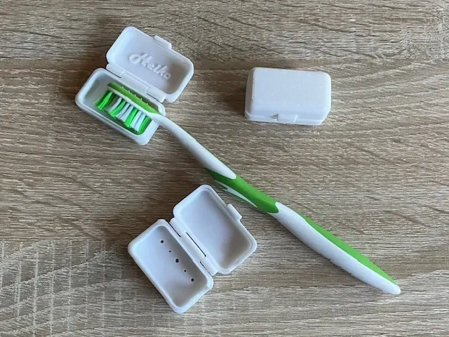 Toothbrush Travel Case for larger brush head