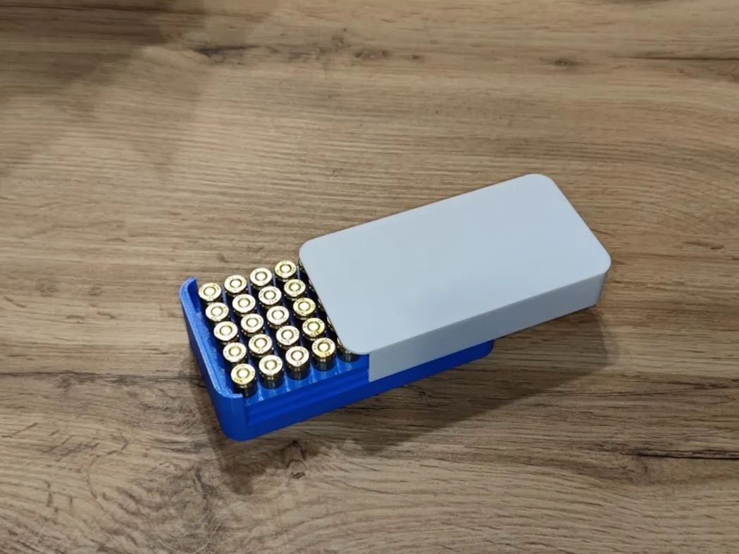 9毫米50发子弹盒(抽屉式) 来自 motorola2001 - MakerWorld
