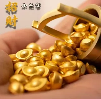 招财小元宝，祝各位蛇年天天发大财，仅需0.35g耗材