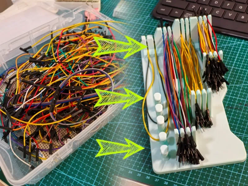 杜邦线收纳工具V1