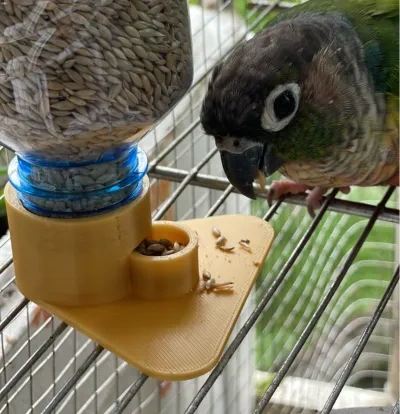 鸟粮自动下料器自动喂食器