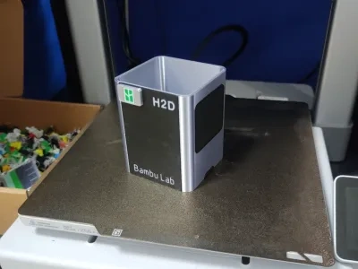 笔筒-迷你H2D拆件速打