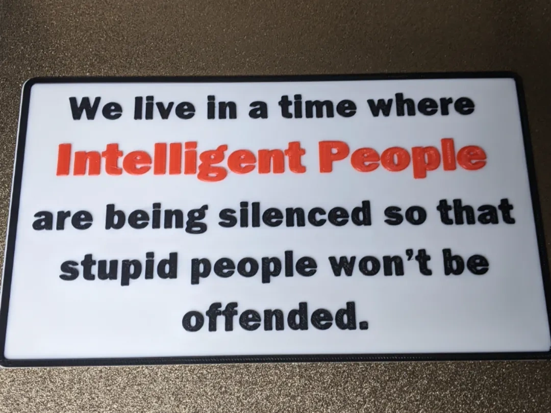Offended sign 来自 ogre56 - MakerWorld