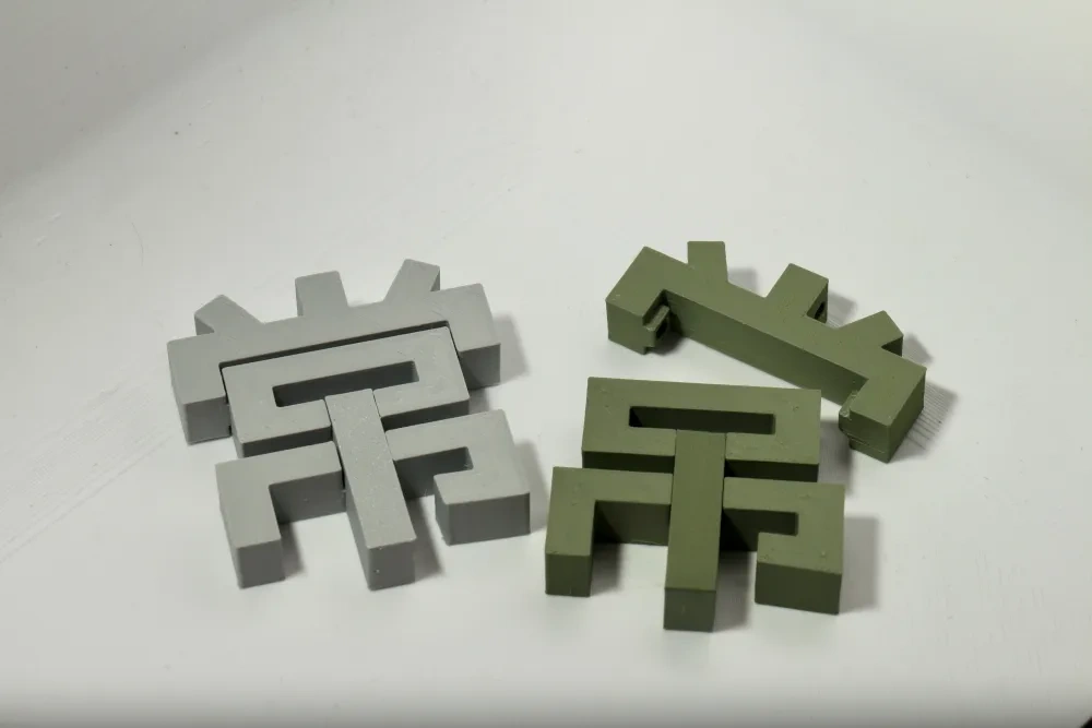 吊州常字挂件—磁吸可拆笔画 来自 麦克斯 MakerWorld：免费下载 3D 模型