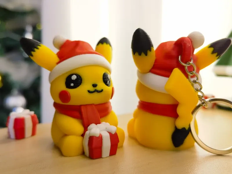 可爱皮卡丘_礼物_钥匙扣_玩具 Cute Pikachu【Gift】 Keychain Toy