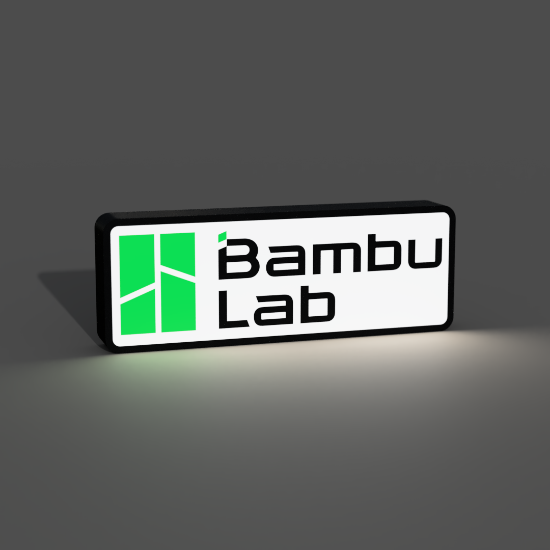 Bambu Lab Lightbox LED Lamp - 免费 3D 打印模型 - MakerWorld