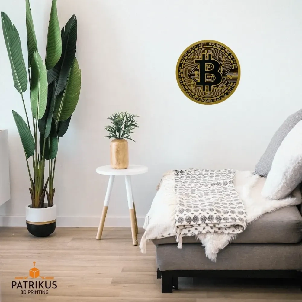 BTC Coin 来自 Patrikus 3D Printing MakerWorld：免费下载 3D 模型