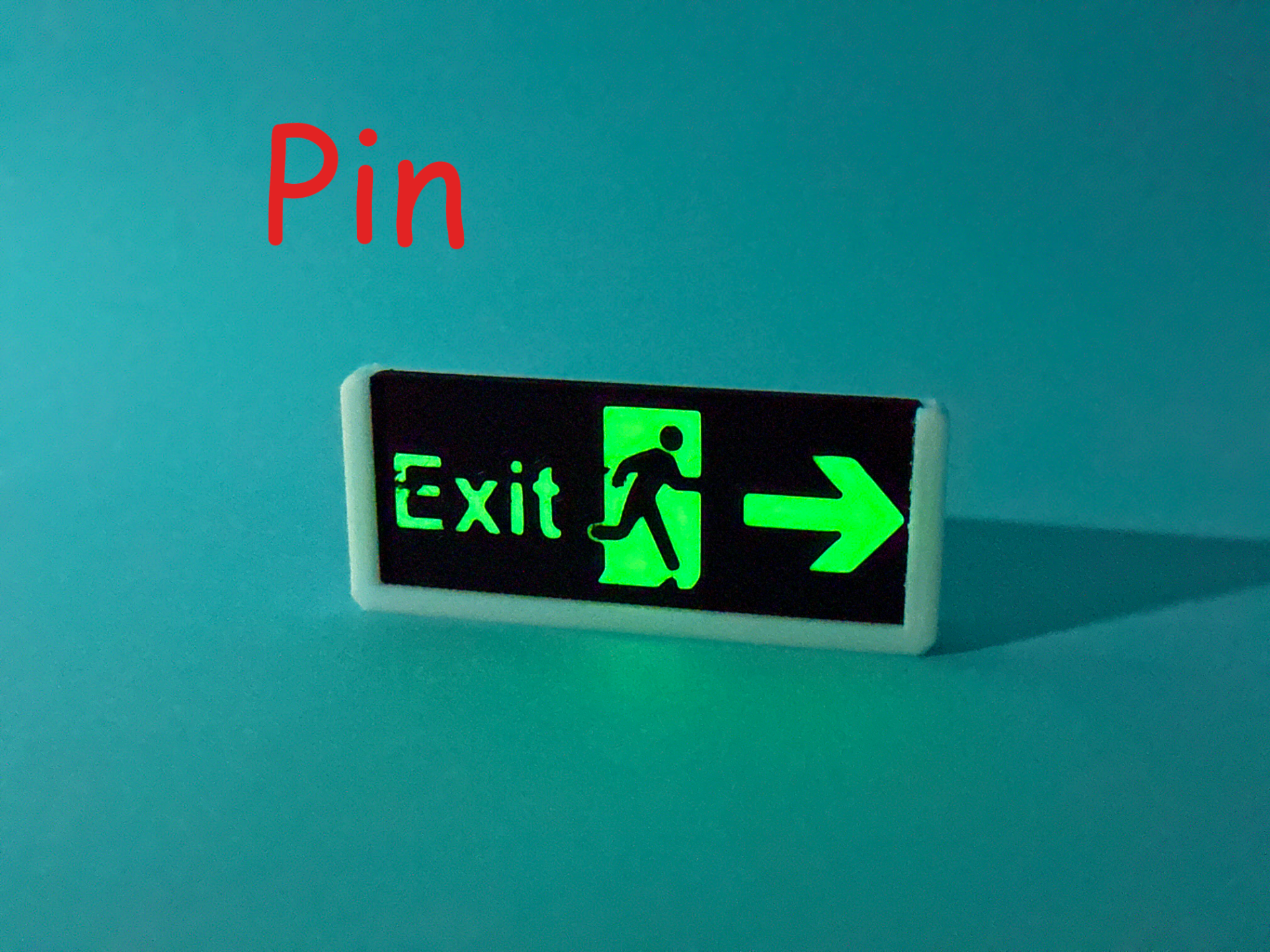 EXIT别针 PIN 来自 蟑螂恶霸3D - MakerWorld