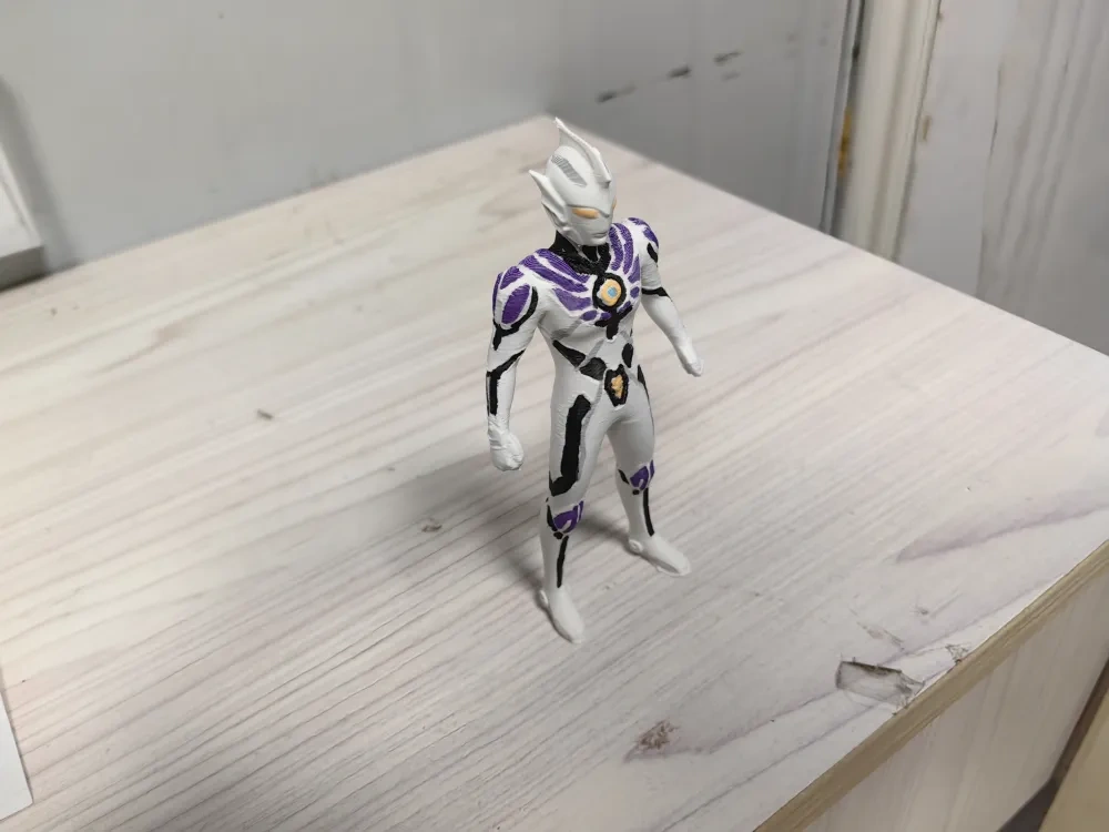 雷杰多奥特曼，神秘四奥之一，细节上色解压版 来自 大米糊玩具屋 MakerWorld：免费下载 3D 模型