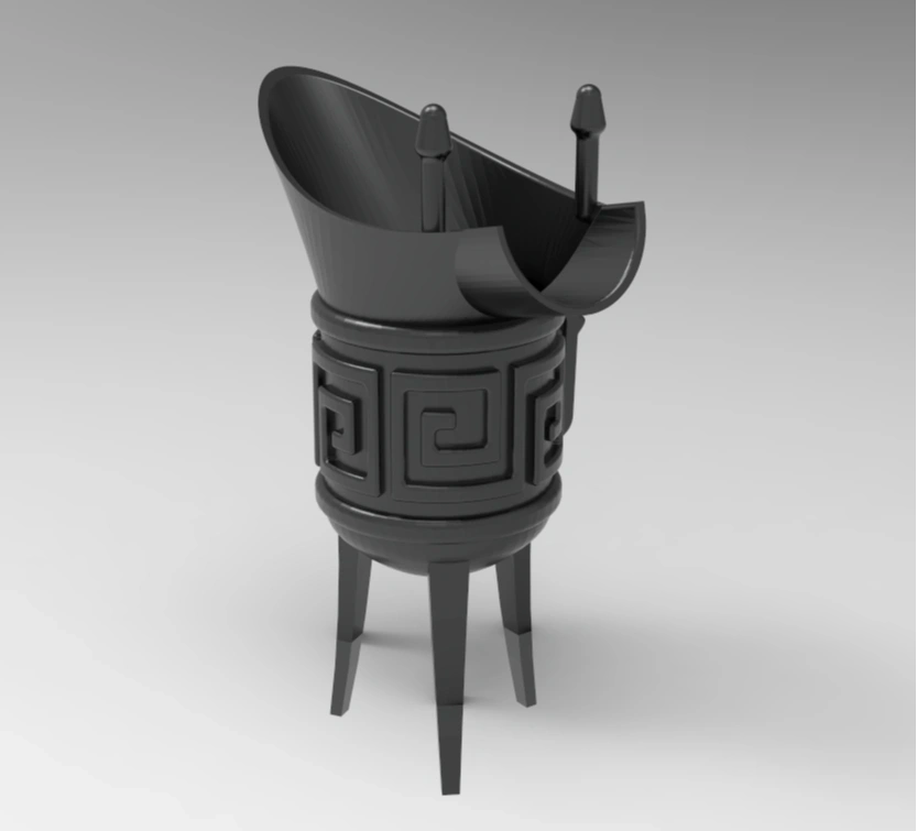 Ancient Oriental wine vessels 酒樽 来自 蟑螂恶霸3D - MakerWorld