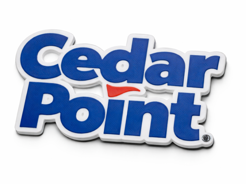 CEDAR POINT LOGO - 免费 3D 打印模型 - MakerWorld