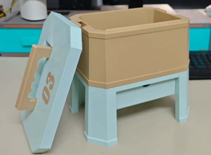 手提凳形工具钓鱼箱