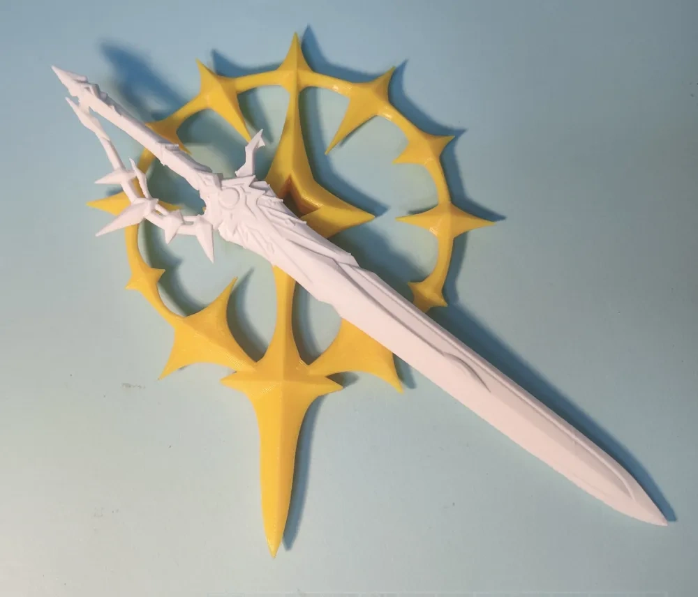 白厄的大剑 侵晨 - 免费 3D 打印模型 - MakerWorld