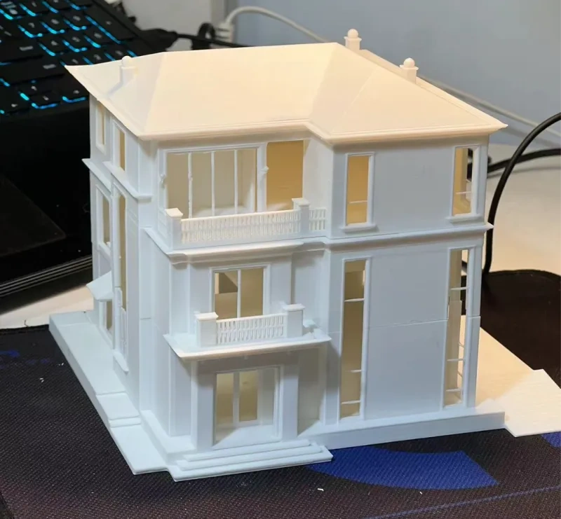 建筑-别墅-3层模型
