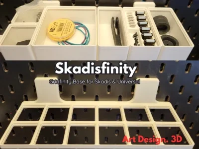 Skadisfinity Gridfinity 货架