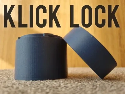 Klick Lock容器 - 清洁 ~ 新尺寸