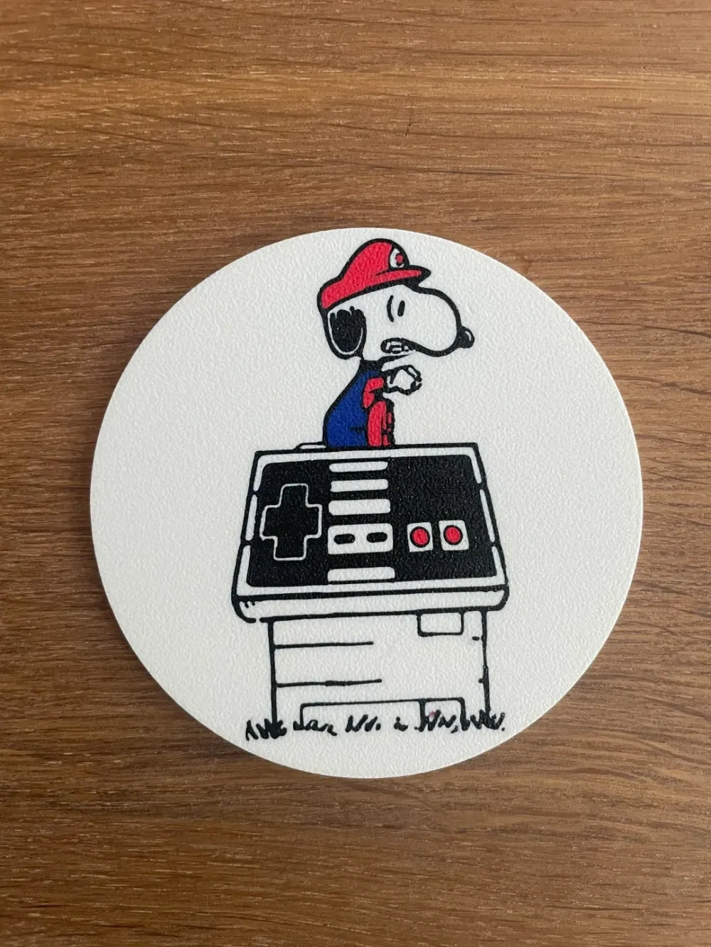 Snoopy Mario Kart Coaster / 4 color / Drink holder 来自 3D Prints This ...