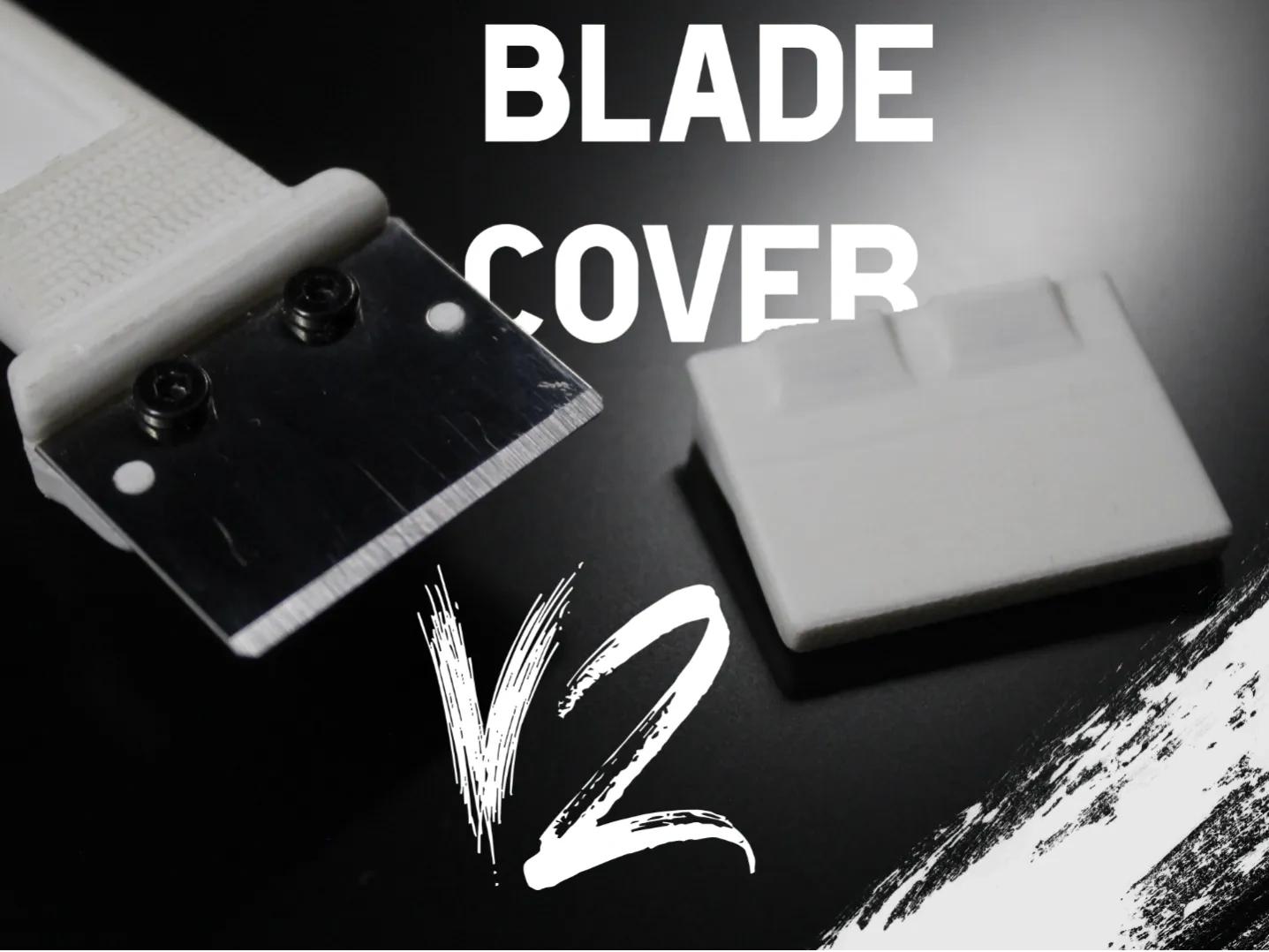 Bambu刮刀片盖v2 来自 Kali3D - MakerWorld