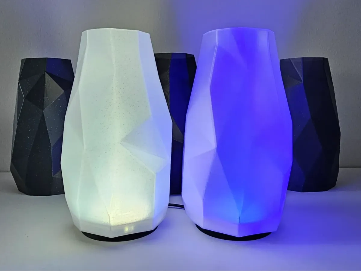 几何低多边形LED灯套件001或LED灯条 - 免费 3D 打印模型 - MakerWorld