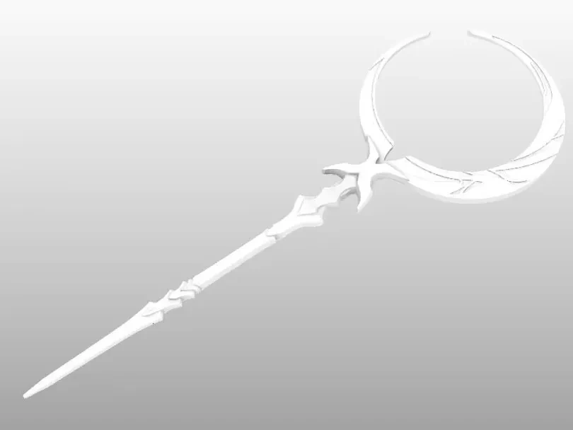 昔涟仪式剑发光版 来自 鱼摆摆 MakerWorld:免费下载 3D 模型