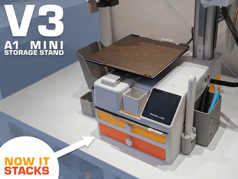 A1 Mini - 可堆叠收纳架 V3