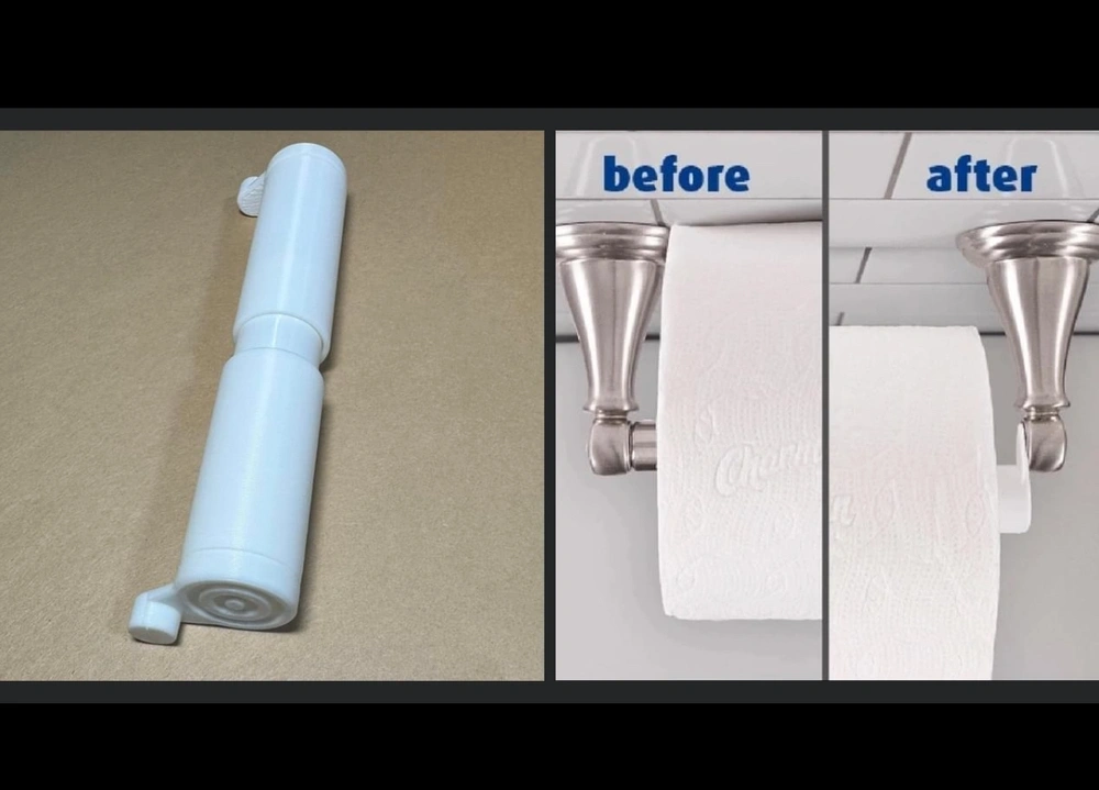 Gabus Rol Expander TP Toilet paper roll extender 来自 G3DS - MakerWorld