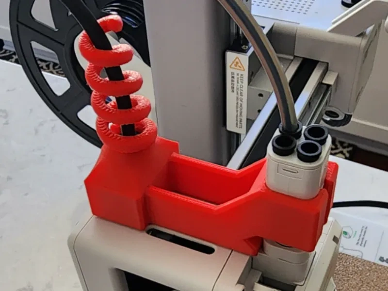A1 AMS Lite 集线器支架和线缆固定器