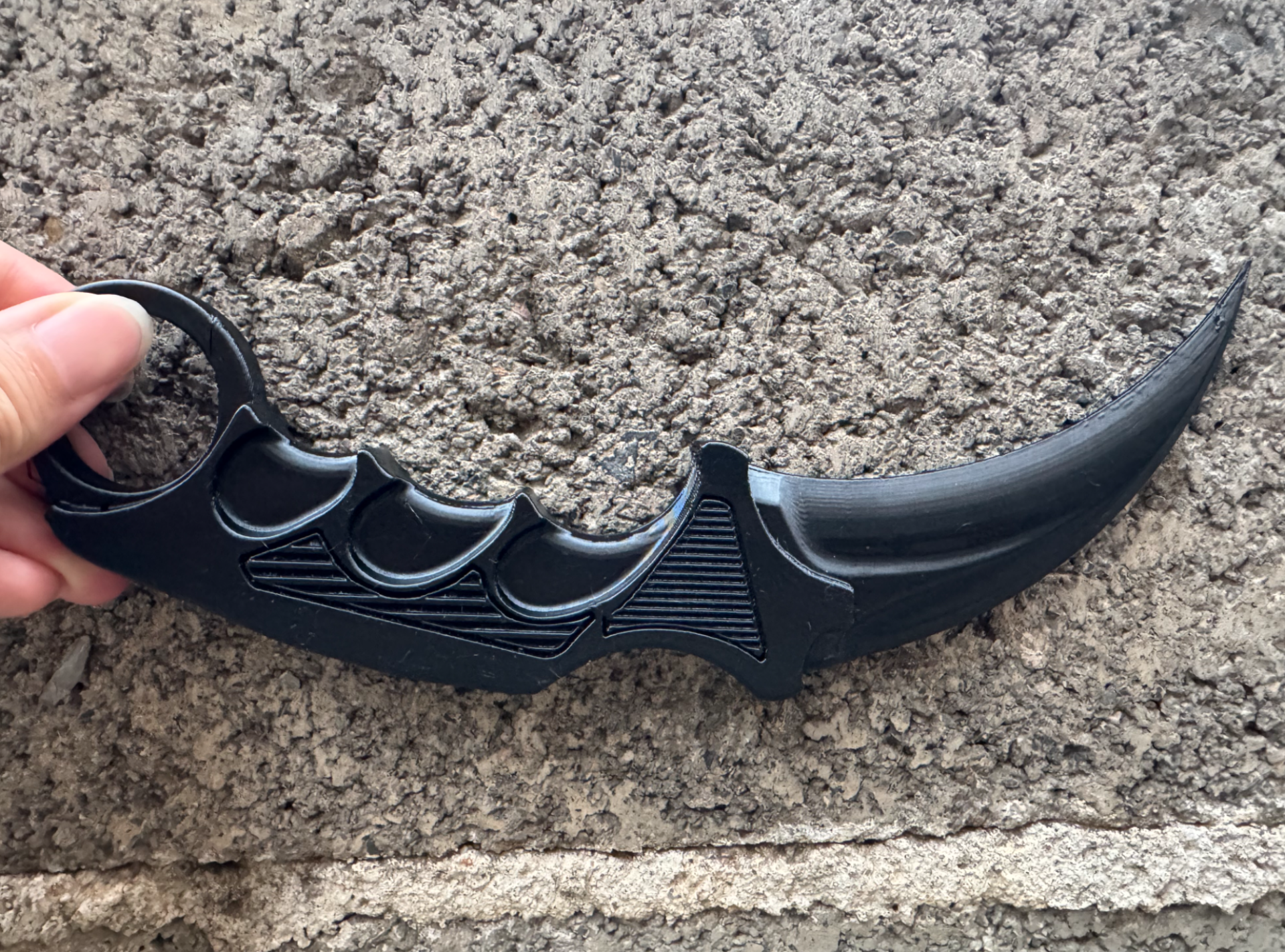 CS:爪子刀(Karambit Knife) 来自 MAXminSCA MakerWorld:免费下载 3D 模型