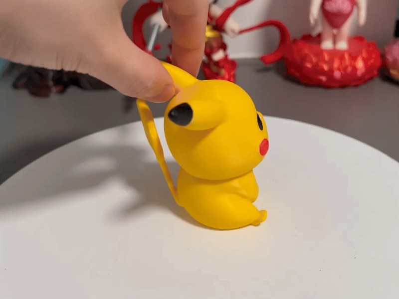 宝可梦-旋转皮卡丘‌Pokémon Rotating Head Pikachu Toy