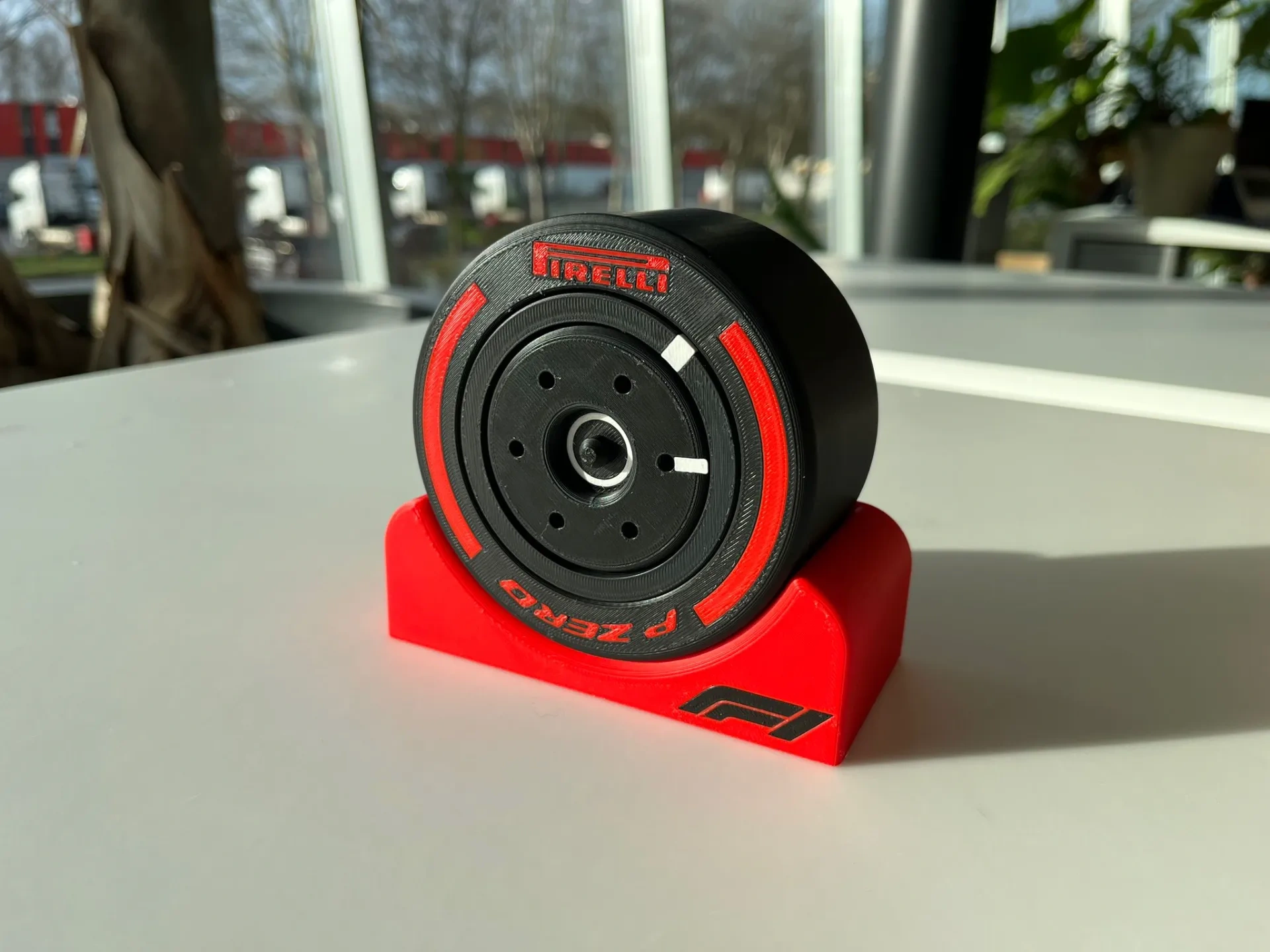 F1赛车方向盘时钟 来自 VarthDader - MakerWorld