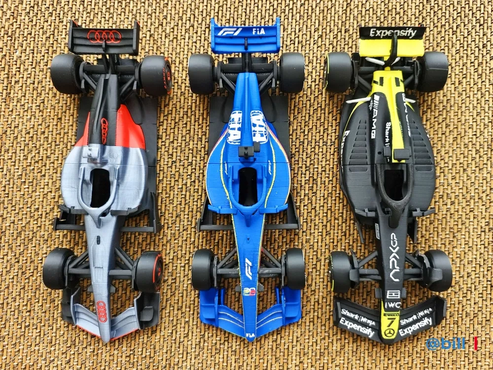 【FIA】官方发布 2026款F1赛车Concept 概念款涂装 组装/轮胎可动 - 免费 3D 打印模型 - MakerWorld