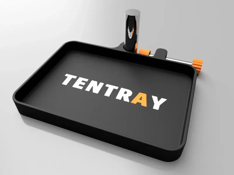 TENTRAY - 杆装储物托盘