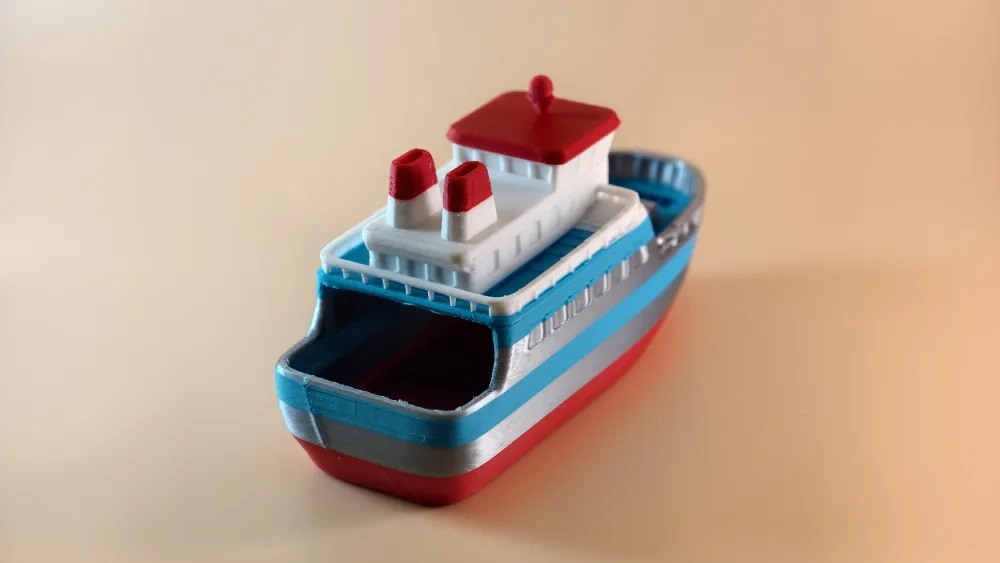可以浮在水上的气渡船 - 免费 3D 打印模型 - MakerWorld