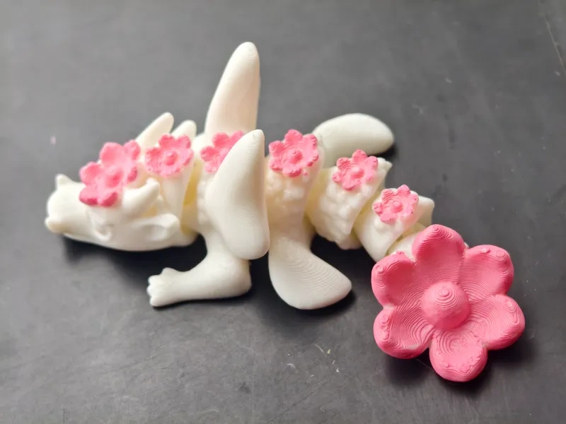 桃花龙，预祝各位朋友今年桃花连连