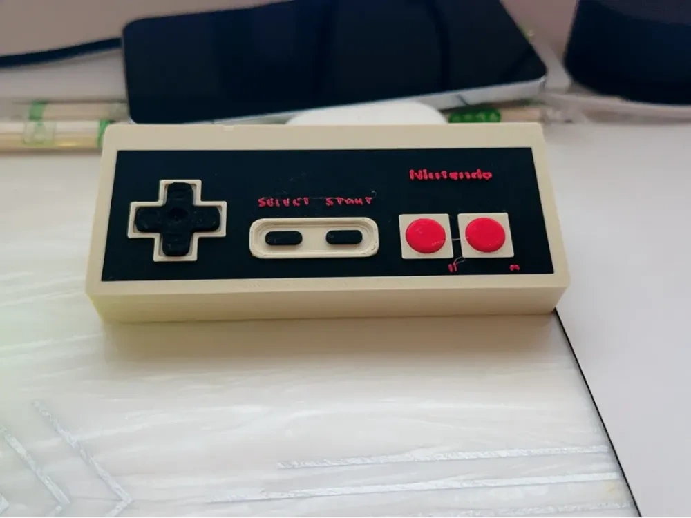 NES Controller - 免费 3D 打印模型 - MakerWorld