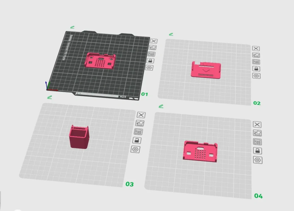 Micro:bit 模块化外壳 – 可穿戴带自定义引脚 - 免费 3D 打印模型 - MakerWorld