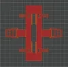 易打印底盘（方形弹簧）