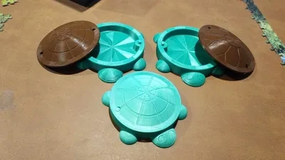 可爱的小海龟迷你沙箱-桌面艺术，禅意/沙园