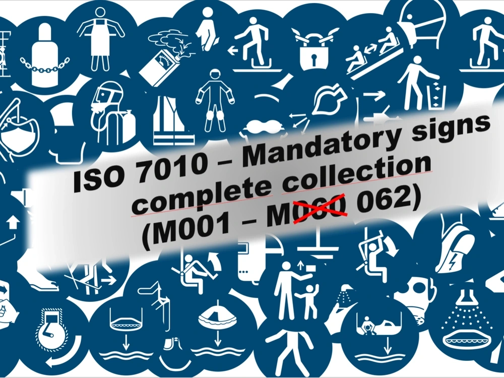 ISO 7010 - 强制标志 (M001 - M062) 来自 Drunken Monkey - MakerWorld