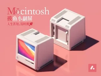 Mōcintosh 摸鱼小副屏|IPS面板|2.8寸|640x480|