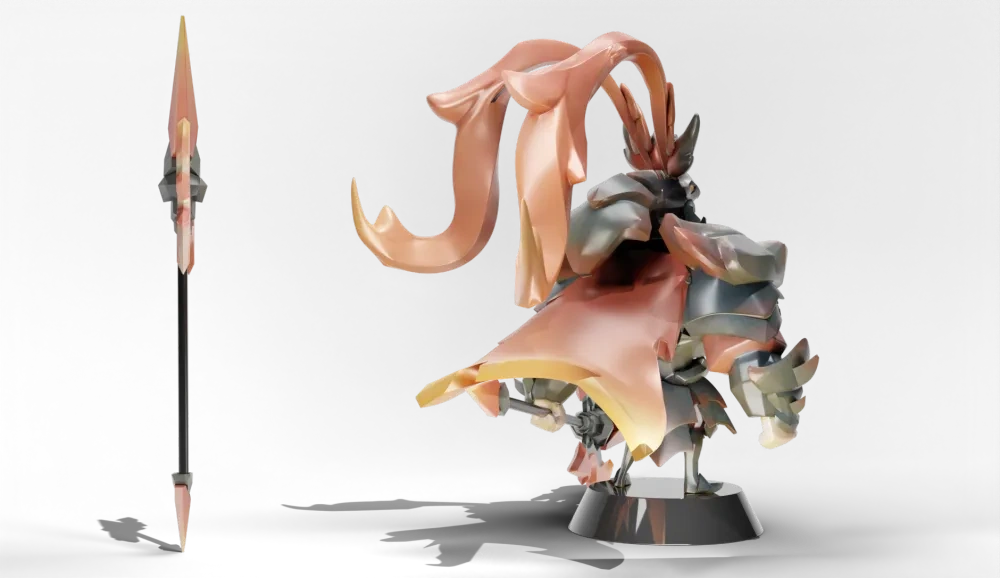 吕布-Lyu Bu 来自 花山海 - MakerWorld
