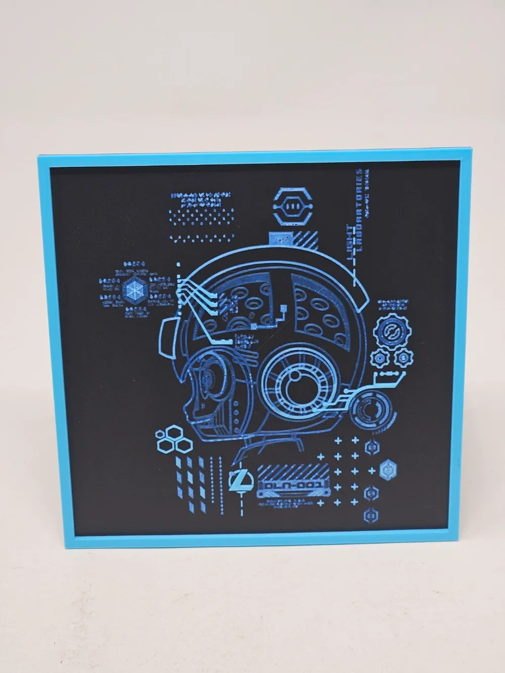 Capcom Megaman Blueprint Hueforge - 免费 3D 打印模型 - MakerWorld