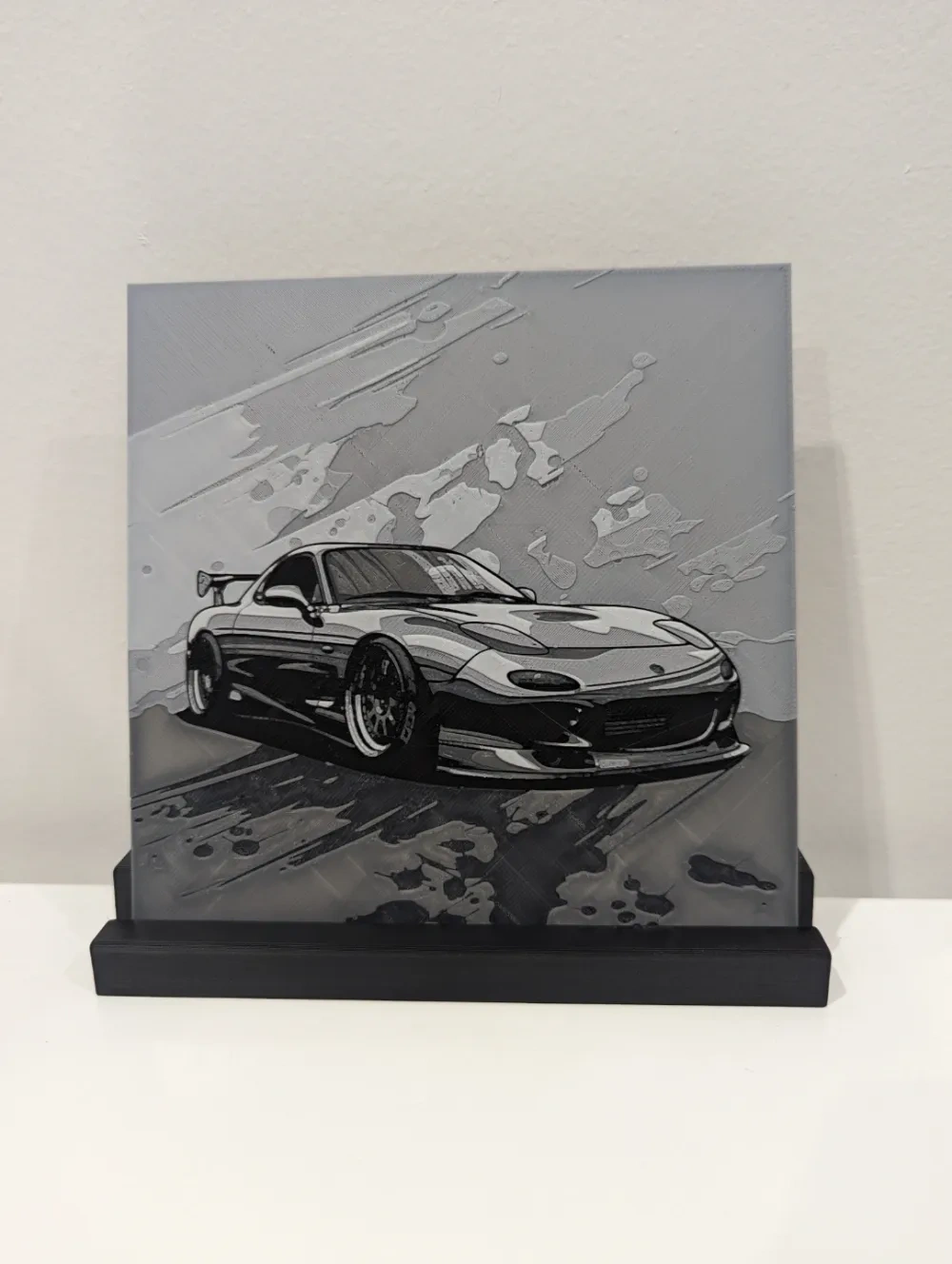 马自达 RX7 - AI 生成 - HueForge 来自 AyAyRon - MakerWorld