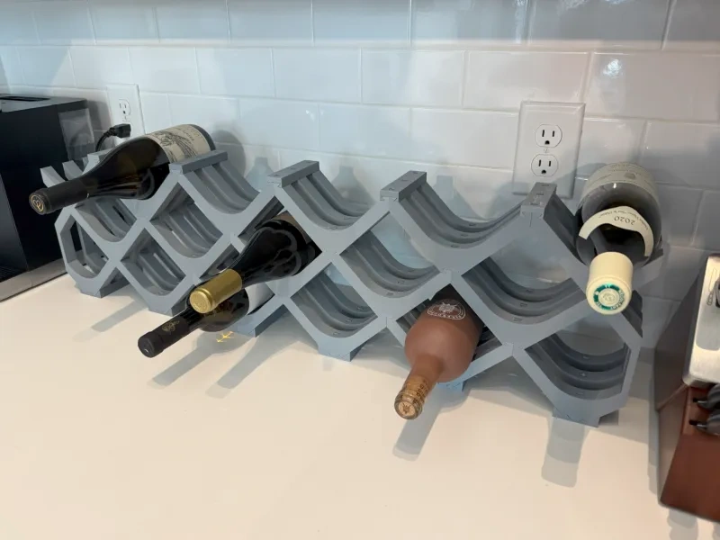 Modular Wine Rack 来自 Cap’s BuildsMakerWorld：免费下载 3D 模型
