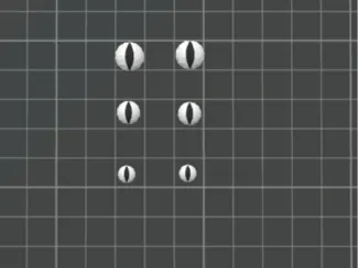 6mm8mm10mm 眼睛