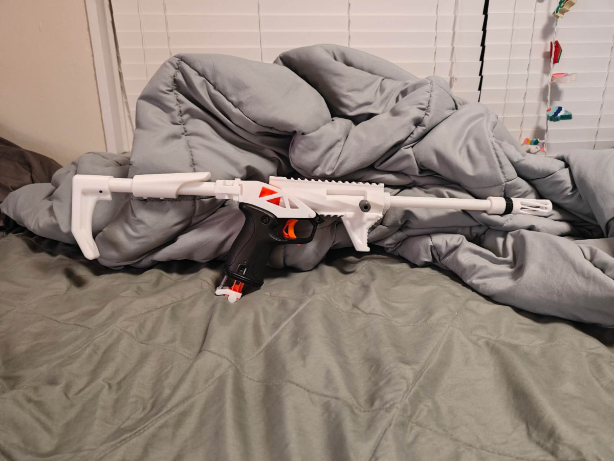 Nerf Knockout kit /拉栓蛟龙发射器 (no hardware/无五金) - 免费 3D 打印模型 - MakerWorld
